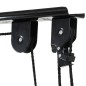 vidaXL Elevadores de bicicletas con montaje en techo 2 unidades 20 kg vidaXL Elevadores de bicicletas con montaje en techo 2 unidades 20 kg