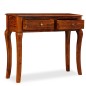 vidaXL Mesa consola de madera maciza de Sheesham 90x32x76 cm vidaXL Mesa consola de madera maciza de Sheesham 90x32x76 cm