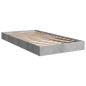 vidaXL Estructura de cama madera de ingeniería gris hormigón 90x190 cm vidaXL Estructura de cama madera de ingeniería gris hormigón 90x190 cm