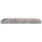 vidaXL Estructura de cama madera de ingeniería gris hormigón 90x190 cm vidaXL Estructura de cama madera de ingeniería gris hormigón 90x190 cm