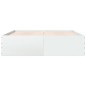 vidaXL Estructura de cama madera de ingeniería blanca 180x200 cm