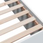 vidaXL Estructura de cama madera de ingeniería blanca 180x200 cm