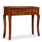 vidaXL Mesa consola de madera maciza de Sheesham 90x32x76 cm vidaXL Mesa consola de madera maciza de Sheesham 90x32x76 cm