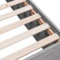 vidaXL Estructura de cama madera de ingeniería gris Sonoma 135x190 cm vidaXL Estructura de cama madera de ingeniería gris Sonoma 135x190 cm