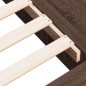 vidaXL Estructura de cama madera de ingeniería marrón roble 120x190 cm