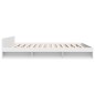 vidaXL Estructura cama con cajones madera ingeniería blanca 200x200 cm