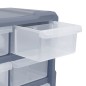 vidaXL Organizador multicajones con 18 cajones intermedios 38x16x47 cm vidaXL Organizador multicajones con 18 cajones intermedios 38x16x47 cm