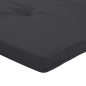 vidaXL Cojines para tumbona 2 uds tela Oxford negro vidaXL Cojines para tumbona 2 uds tela Oxford negro