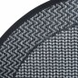 vidaXL Alfombra de exterior PP gris Ø200 cm vidaXL Alfombra de exterior PP gris Ø200 cm