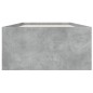 vidaXL Estructura de cama madera de ingeniería gris hormigón 75x190 cm vidaXL Estructura de cama madera de ingeniería gris hormigón 75x190 cm