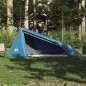 vidaXL Tienda de campaña túnel para 1 persona impermeable azul