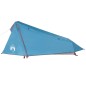 vidaXL Tienda de campaña túnel para 1 persona impermeable azul