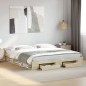 vidaXL Cama con cajones madera ingeniería roble Sonoma 180x200 cm vidaXL Cama con cajones madera ingeniería roble Sonoma 180x200 cm