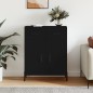 vidaXL Aparador de madera de ingeniería negro 69,5x34x90 cm vidaXL Aparador de madera de ingeniería negro 69,5x34x90 cm