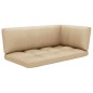 vidaXL Muebles de palets 6 pzas y cojines madera pino impregnada miel vidaXL Muebles de palets 6 pzas y cojines madera pino impregnada miel