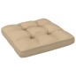 vidaXL Muebles de palets 6 pzas y cojines madera pino impregnada miel vidaXL Muebles de palets 6 pzas y cojines madera pino impregnada miel