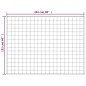 vidaXL Manta con peso tela gris 152x203 cm 11 kg vidaXL Manta con peso tela gris 152x203 cm 11 kg