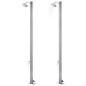 vidaXL Ducha de jardín acero inoxidable 215 cm vidaXL Ducha de jardín acero inoxidable 215 cm