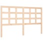 vidaXL Estructura de cama de matrimonio con cabecero madera maciza vidaXL Estructura de cama de matrimonio con cabecero madera maciza