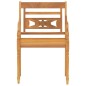 vidaXL Juego de comedor para jardín 9 piezas madera maciza de teca vidaXL Juego de comedor para jardín 9 piezas madera maciza de teca