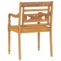 vidaXL Juego de comedor para jardín 9 piezas madera maciza de teca vidaXL Juego de comedor para jardín 9 piezas madera maciza de teca
