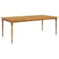 vidaXL Juego de comedor para jardín 9 piezas madera maciza de teca vidaXL Juego de comedor para jardín 9 piezas madera maciza de teca