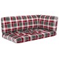 vidaXL Muebles de palets 4 pzas y cojines madera pino impregnada miel vidaXL Muebles de palets 4 pzas y cojines madera pino impregnada miel