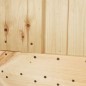 vidaXL Puerta corredera con herrajes madera maciza de pino 80x210 cm vidaXL Puerta corredera con herrajes madera maciza de pino 80x210 cm