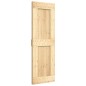 vidaXL Puerta corredera con herrajes madera maciza de pino 70x210 cm vidaXL Puerta corredera con herrajes madera maciza de pino 70x210 cm