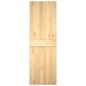 vidaXL Puerta corredera con herrajes madera maciza de pino 70x210 cm vidaXL Puerta corredera con herrajes madera maciza de pino 70x210 cm