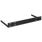 vidaXL Estantes flotantes de pared 4 uds MDF blanco 40x23x3,8 cm
