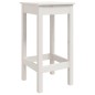 vidaXL Set de mesa y taburetes altos jardín 5 pzas madera pino blanco vidaXL Set de mesa y taburetes altos jardín 5 pzas madera pino blanco