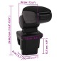 vidaXL Reposabrazos para coche ABS negro 16x32x(35-50,5) cm vidaXL Reposabrazos para coche ABS negro 16x32x(35-50,5) cm