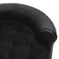 vidaXL Sofá para perros felpa y cuero sintético negro 48x48x32 cm vidaXL Sofá para perros felpa y cuero sintético negro 48x48x32 cm