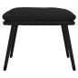 vidaXL Reposapiés cuero sintético brillante negro 45x29,5x35 cm vidaXL Reposapiés cuero sintético brillante negro 45x29,5x35 cm