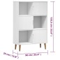 vidaXL Librería MOLDE madera maciza de pino marrón 90x35x133,5 cm vidaXL Librería MOLDE madera maciza de pino marrón 90x35x133,5 cm
