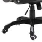 vidaXL Silla de oficina de cuero sintético gris antracita vidaXL Silla de oficina de cuero sintético gris antracita