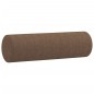 vidaXL Sofá de 2 plazas con cojines tela marrón 120 cm vidaXL Sofá de 2 plazas con cojines tela marrón 120 cm