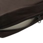 vidaXL Sofá para perros felpa y cuero sintético marrón 81x43x31 cm vidaXL Sofá para perros felpa y cuero sintético marrón 81x43x31 cm
