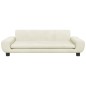 vidaXL Cama para perros de terciopelo crema 100x54x33 cm vidaXL Cama para perros de terciopelo crema 100x54x33 cm