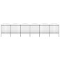 vidaXL Valla de jardín con puntas de lanza acero negro (1,75-2)x10,2 m vidaXL Valla de jardín con puntas de lanza acero negro (1,75-2)x10,2 m