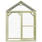 vidaXL Gallinero de madera de pino impregnada 1,5x1,5x2 m vidaXL Gallinero de madera de pino impregnada 1,5x1,5x2 m