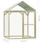 vidaXL Gallinero de madera de pino impregnada 1,5x1,5x2 m vidaXL Gallinero de madera de pino impregnada 1,5x1,5x2 m