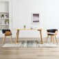 vidaXL Sillas de comedor 2 uds madera curvada y cuero sintético negro vidaXL Sillas de comedor 2 uds madera curvada y cuero sintético negro