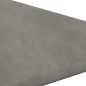 vidaXL Paneles de pared 12 uds terciopelo gris claro 30x30 cm 0,54 m² vidaXL Paneles de pared 12 uds terciopelo gris claro 30x30 cm 0,54 m²