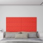 vidaXL Paneles de pared 12 uds cuero sintético rojo 90x30 cm 3,24 m² vidaXL Paneles de pared 12 uds cuero sintético rojo 90x30 cm 3,24 m²