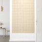 vidaXL Paneles de pared 12 uds terciopelo crema 60x30 cm 2,16 m² vidaXL Paneles de pared 12 uds terciopelo crema 60x30 cm 2,16 m²