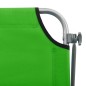 vidaXL Tumbona de jardín con toldo acero verde vidaXL Tumbona de jardín con toldo acero verde