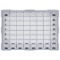 vidaXL Organizador multicajones con 64 cajones 52x16x37,5 cm vidaXL Organizador multicajones con 64 cajones 52x16x37,5 cm