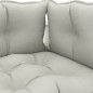 vidaXL Set muebles de palés de jardín 8 pzas madera cojines taupe vidaXL Set muebles de palés de jardín 8 pzas madera cojines taupe